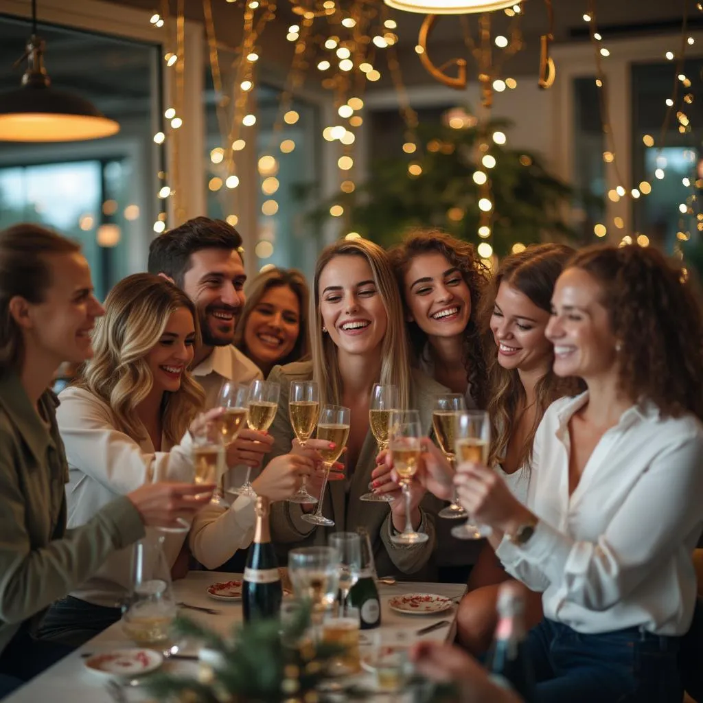 Célébration d'équipe après un lancement réussi